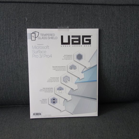UAG Tempered Glass Shield for Microsoft Surface Pro 3/Pro 4 *Never Used-in Box* - Picture 4 of 7